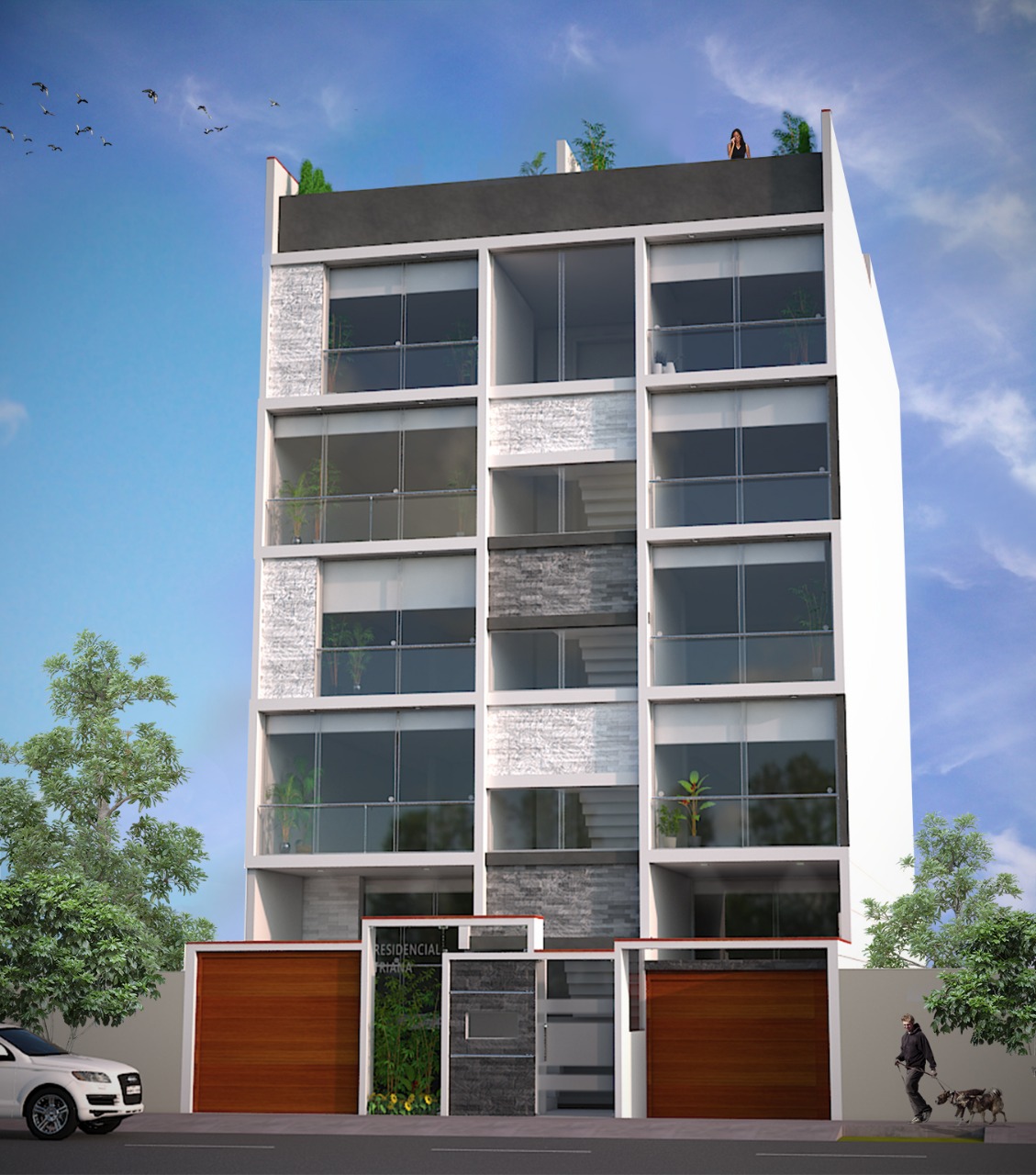 Proyecto residencial entregado