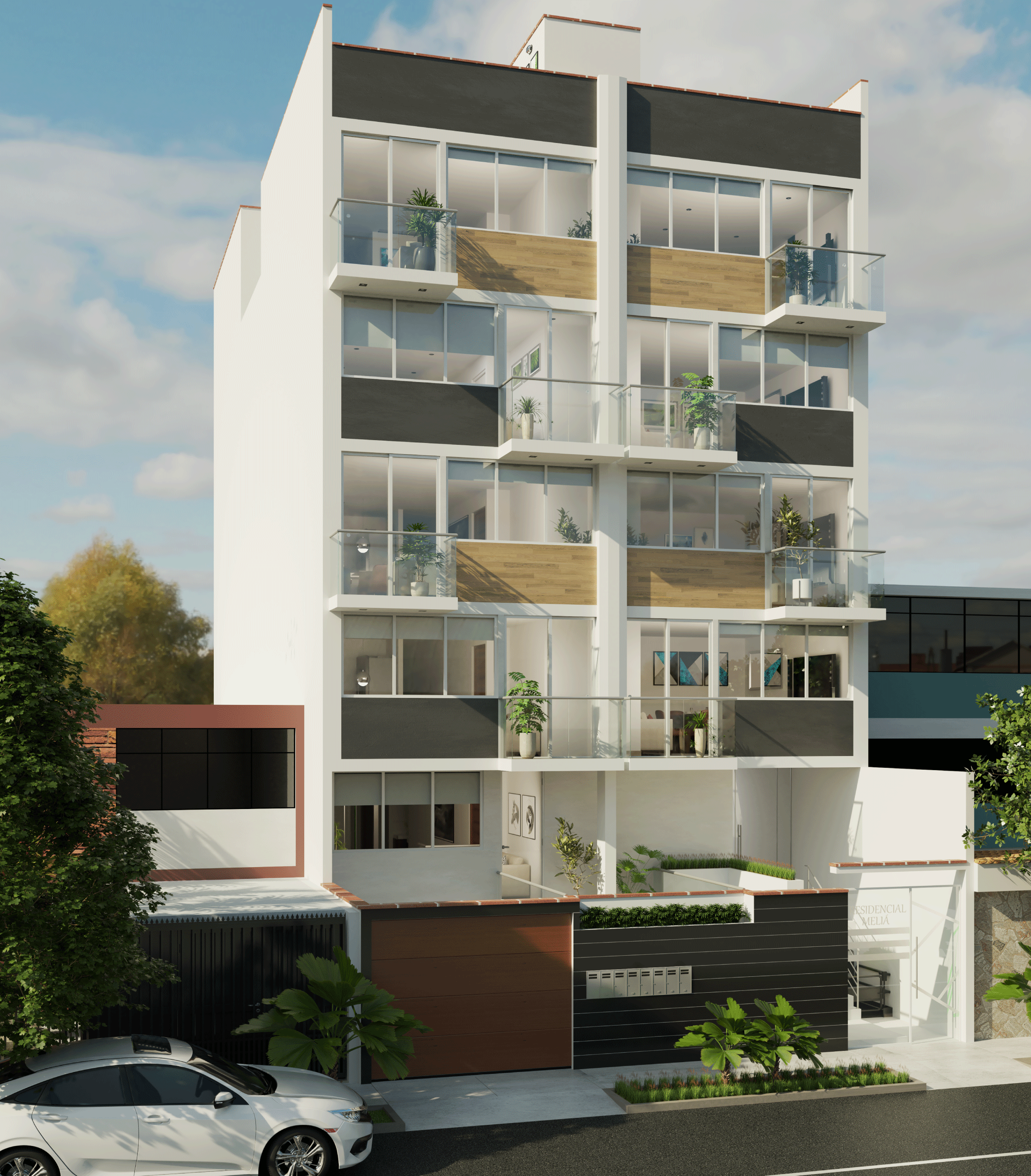Proyecto residencial entregado